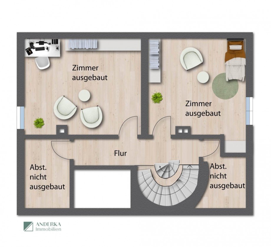 Dachgschoss Einfamilienhaus Ichenhausen