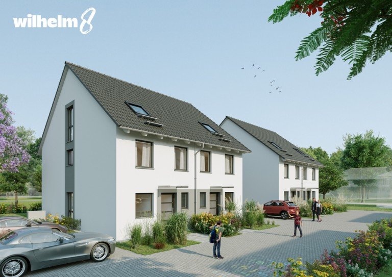 Visualisierungen_Webseite2 Gundelfingen an der Donau Doppelhaush�lfte Neubau wilhelm8: Moderne DHH mit Garten, Keller & KfW 40 QNG, f�rderf�hig!