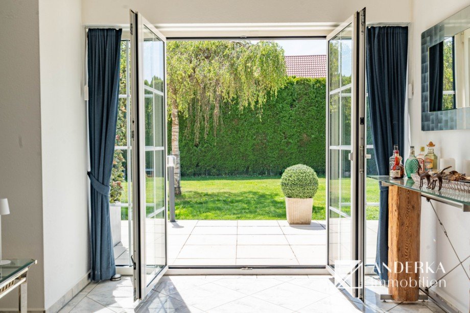 Ausblick Garten Einfamilienhaus Offingen