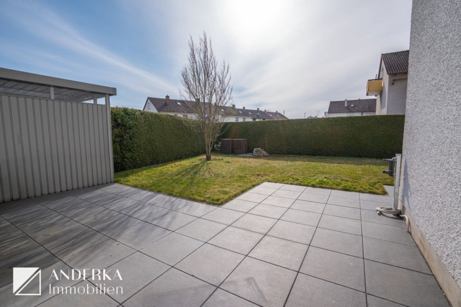 Garten Doppelhaush�lfte G�nzburg