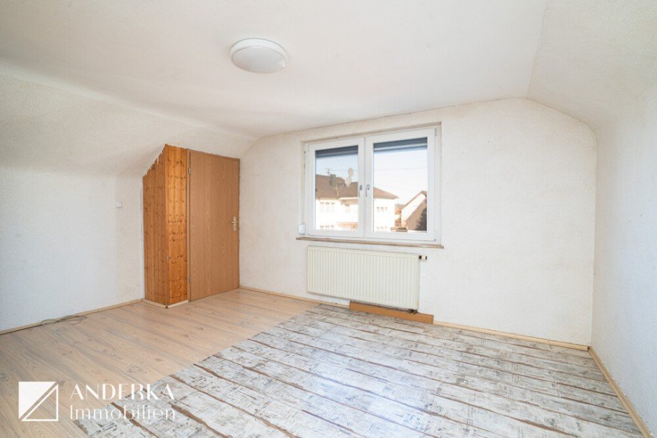 Schlafzimmer im Dachgeschoss Einfamilienhaus Sontheim an der Brenz