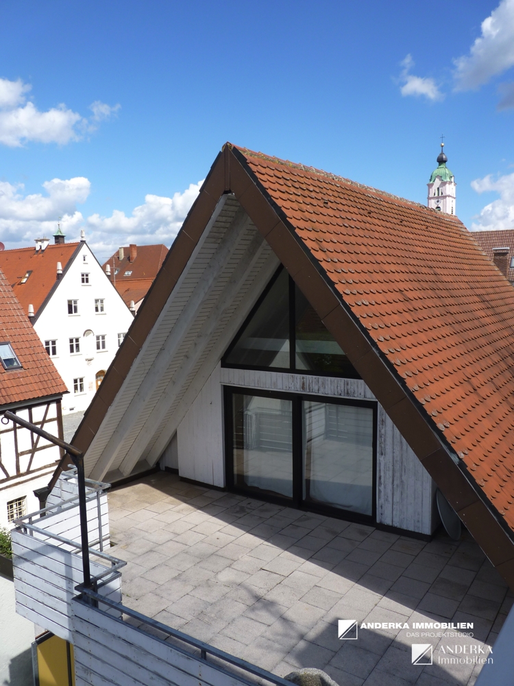 Dachterrasse Etagenwohnung G�nzburg