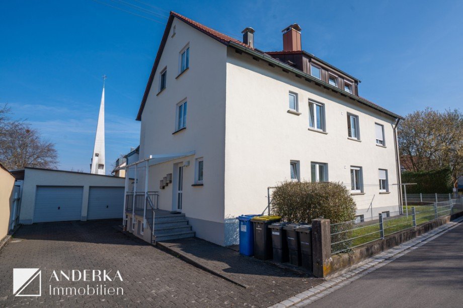 Au�enansicht Mehrfamilienhaus Burgau