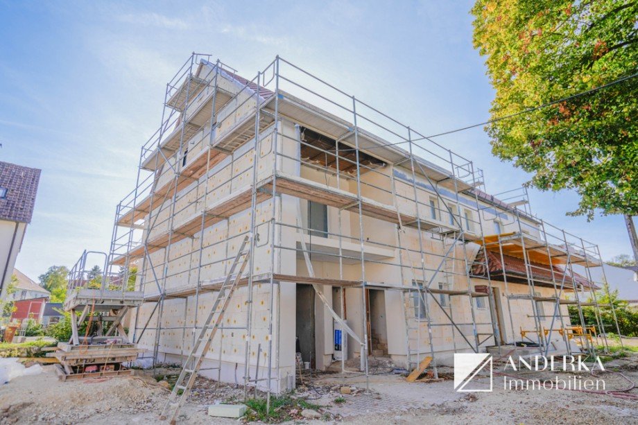 Baufortschritt Dachgeschosswohnung Haunsheim