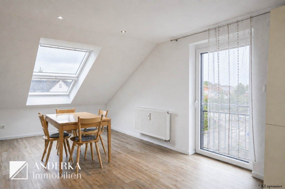 Essbereich Dachgeschosswohnung Leipheim