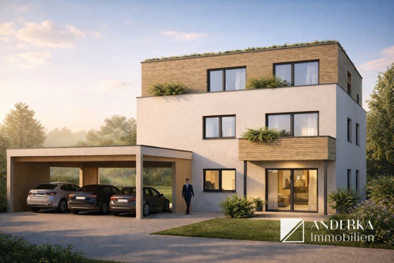 Hausansicht Laupheim Erdgeschosswohnung 