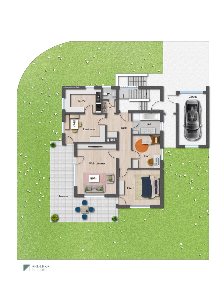 Erdgeschoss Zweifamilienhaus Offingen