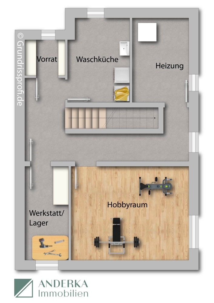Keller Doppelhaush�lfte G�nzburg / Nornheim