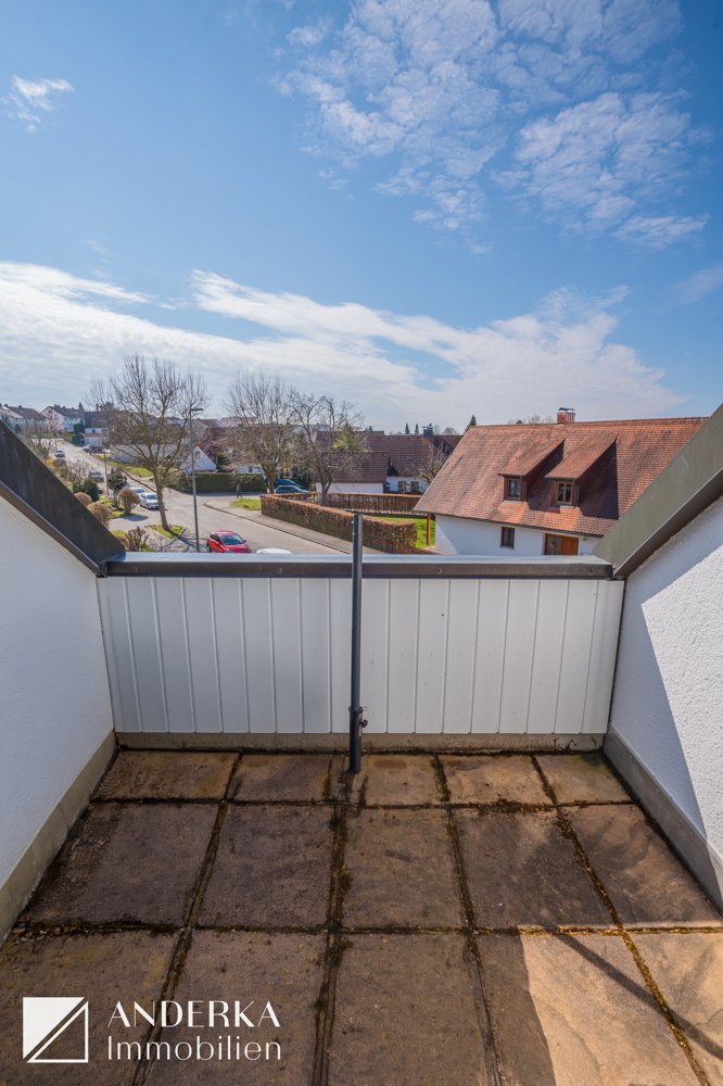 Loggia Maisonettewohnung Jettingen-Scheppach