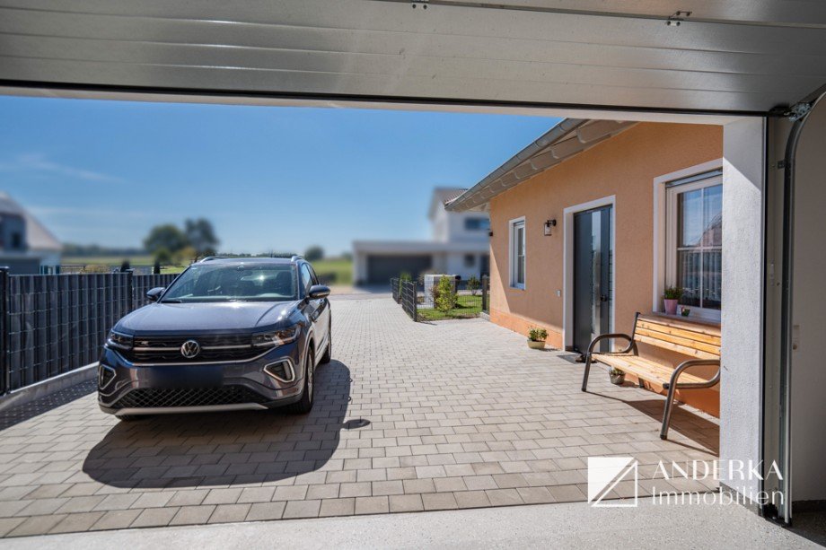 Einfahrt Bungalow Haldenwang