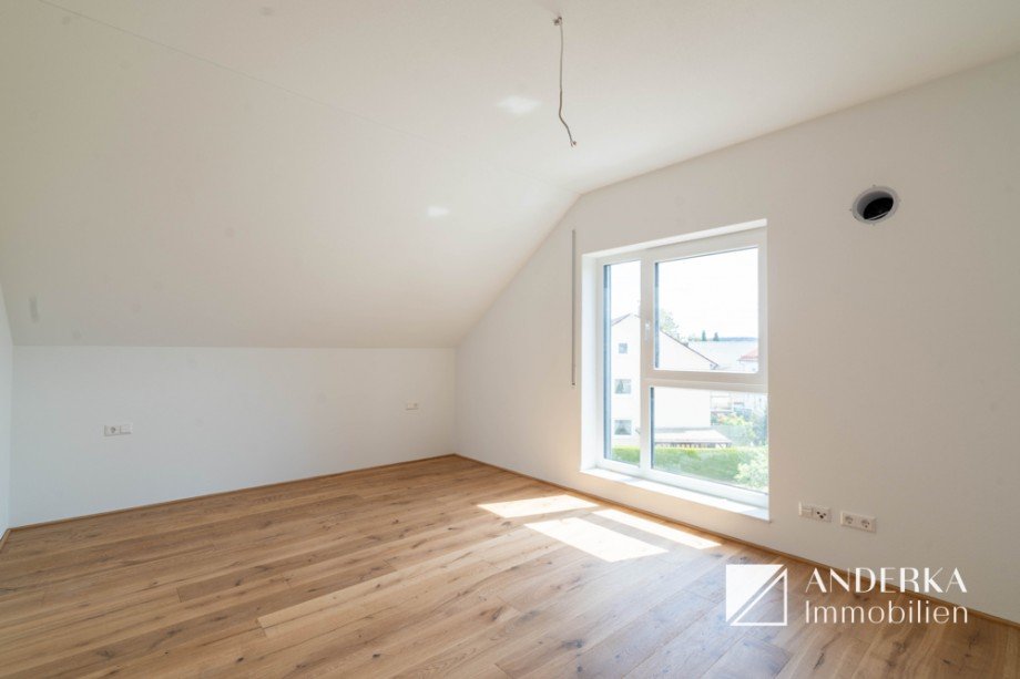 Schlafzimmer Dachgeschosswohnung Dietenheim