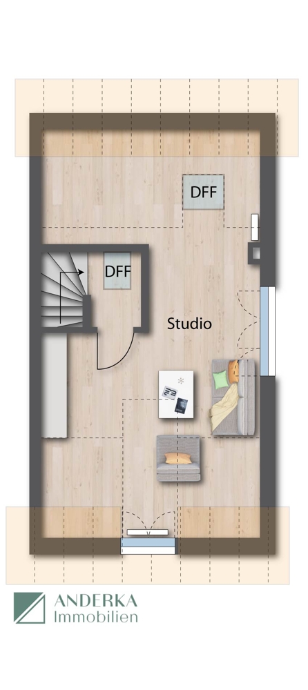 Studio Reihenendhaus Leipheim