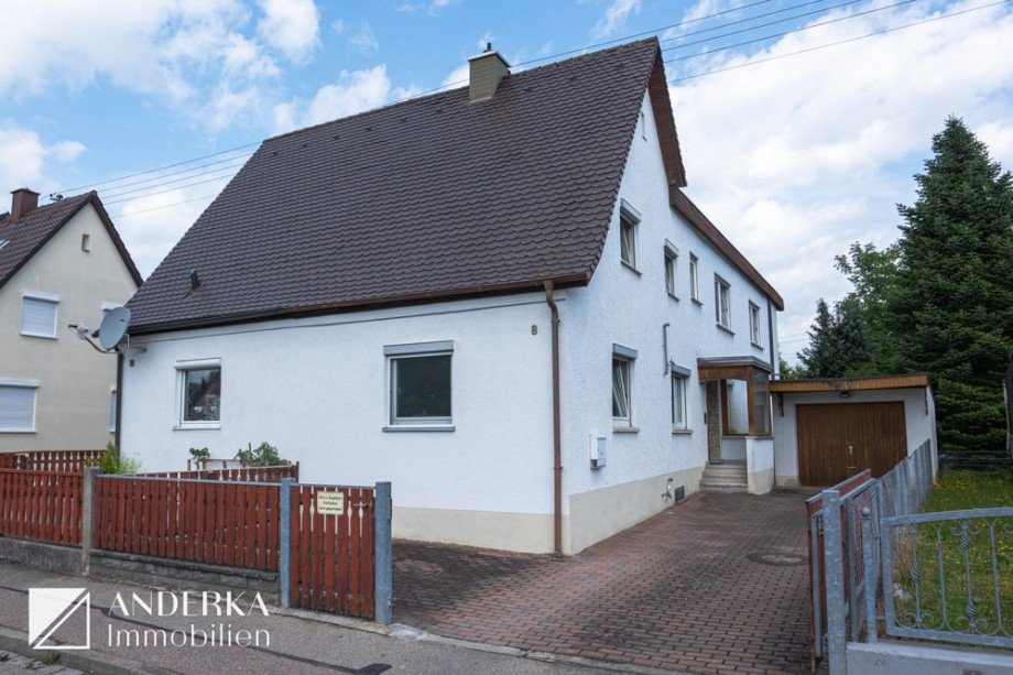 Au�enansicht Doppelhaush�lfte G�nzburg