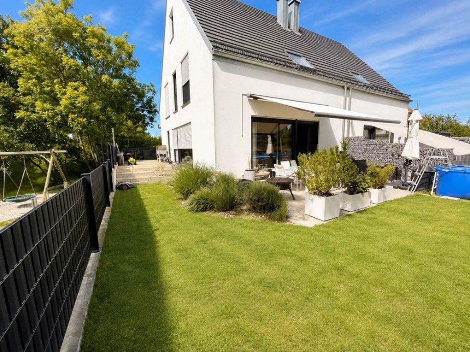 Garten Doppelhaush�lfte G�nzburg / Nornheim