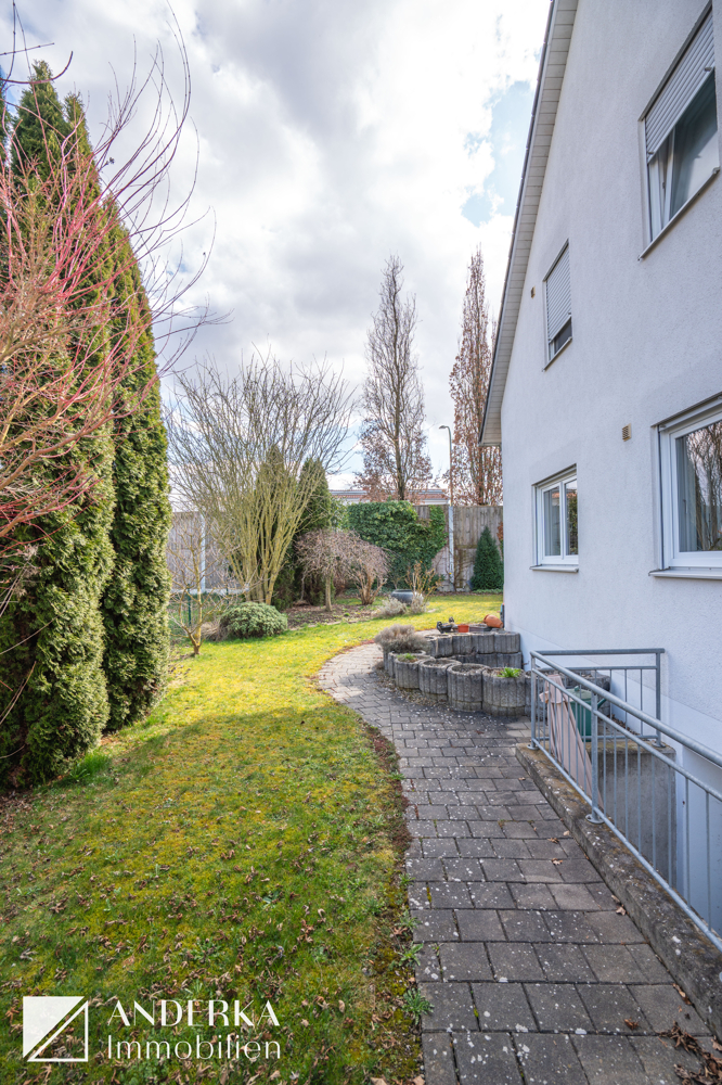 Garten Doppelhaush�lfte G�nzburg