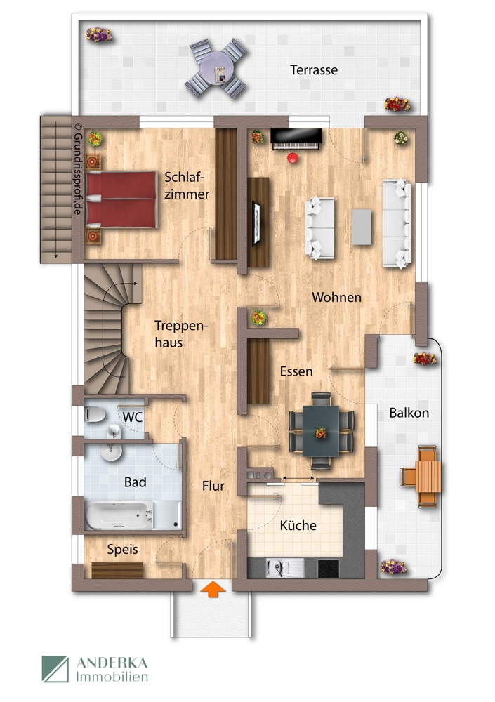 Erdgeschoss Einfamilienhaus Ichenhausen / Rieden an der K�tz