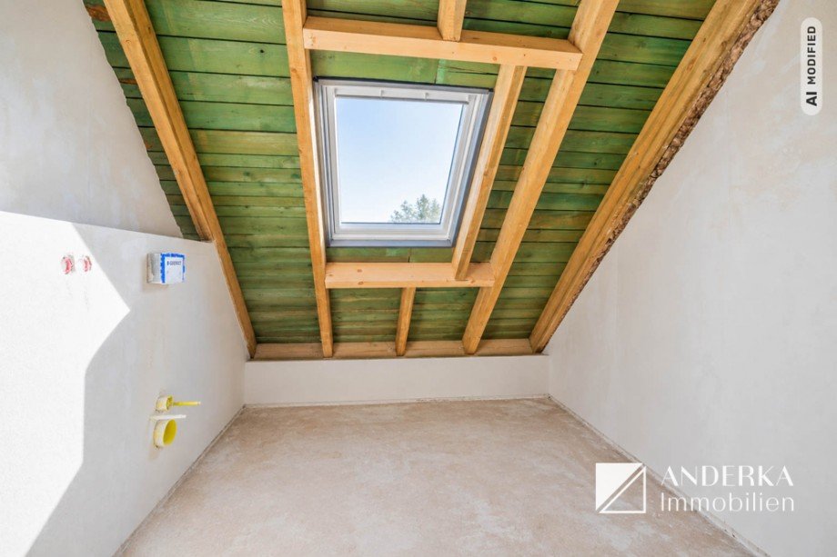 Baufortschritt Badezimmer Dachgeschosswohnung Haunsheim