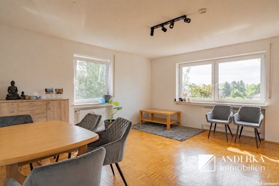 Wohnzimmer Etagenwohnung Burgau