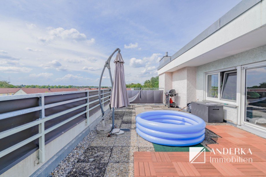 Dachterrasse Etagenwohnung G�nzburg