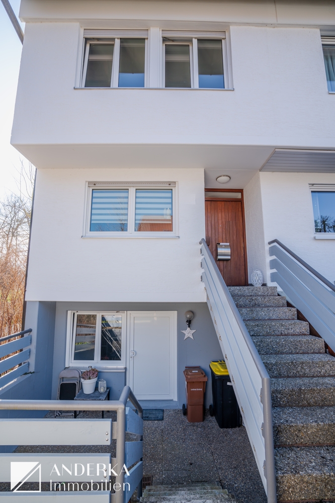 Au�enansicht Eingang Reiheneckhaus G�nzburg