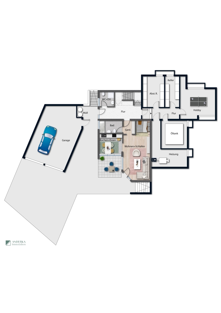Kellergeschoss Einfamilienhaus Senden