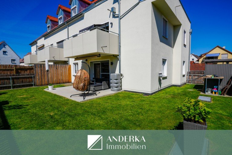 Start Leipheim Erdgeschosswohnung Barrierefreundlich wohnen: Moderne 3-Zi.-Wohnung mit Terrasse, Garten & 2 TG-Stellpl�tzen