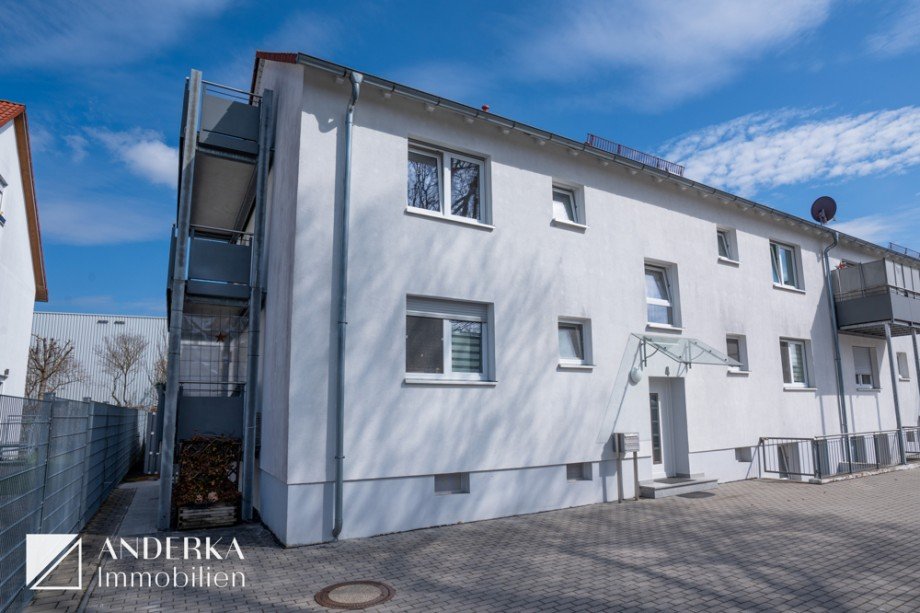 Au�enansicht Etagenwohnung Burgau