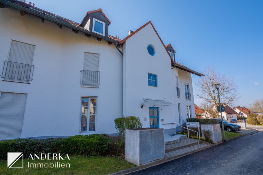 Hausansicht Maisonettewohnung Jettingen-Scheppach