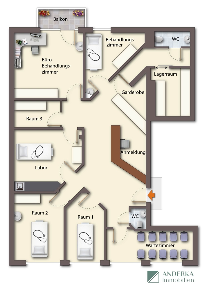  B�ro / Praxis G�nzburg