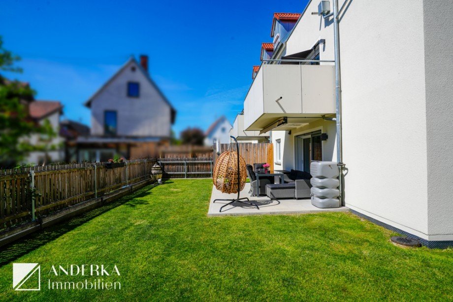 Garten Erdgeschosswohnung Leipheim