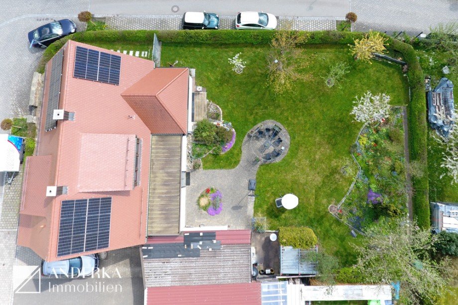 Luftaufnahme Einfamilienhaus Leipheim