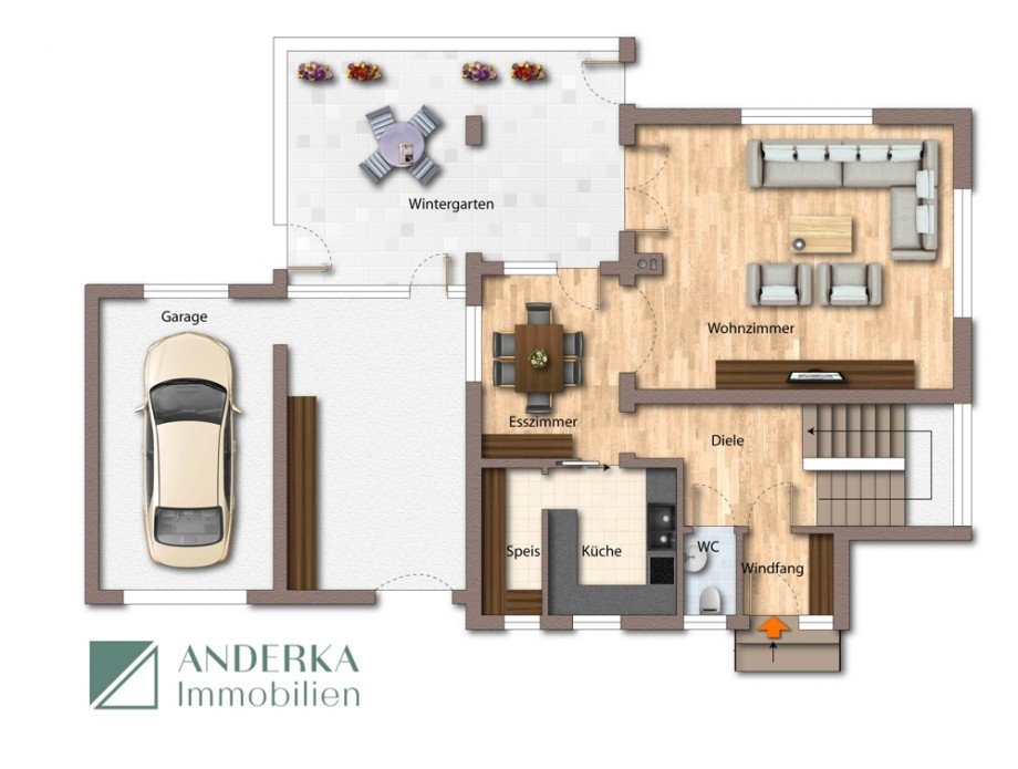Erdgeschoss Einfamilienhaus Leipheim