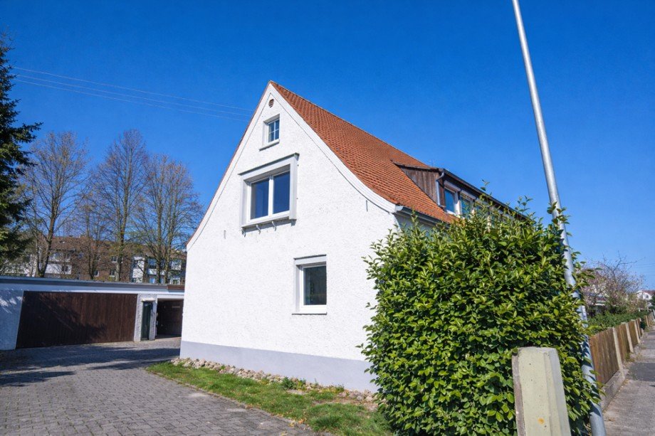 Au�enansicht Erdgeschosswohnung Ichenhausen