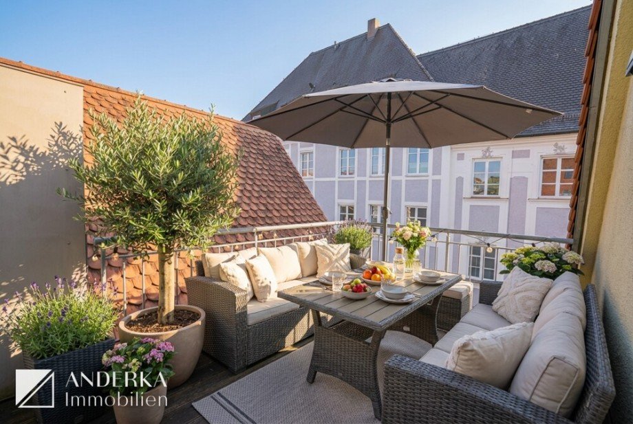 Beispiel KI-erzeugt Penthousewohnung G�nzburg