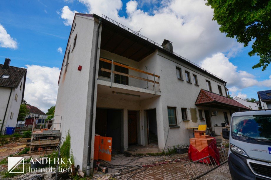 Au�enansicht aktuell Dachgeschosswohnung Haunsheim