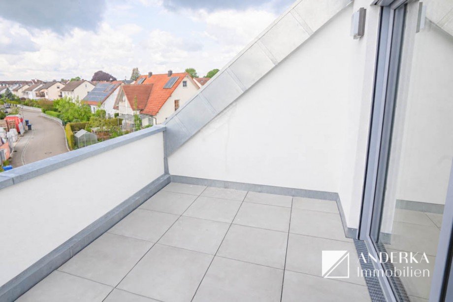 Loggia Dachgeschosswohnung Ichenhausen