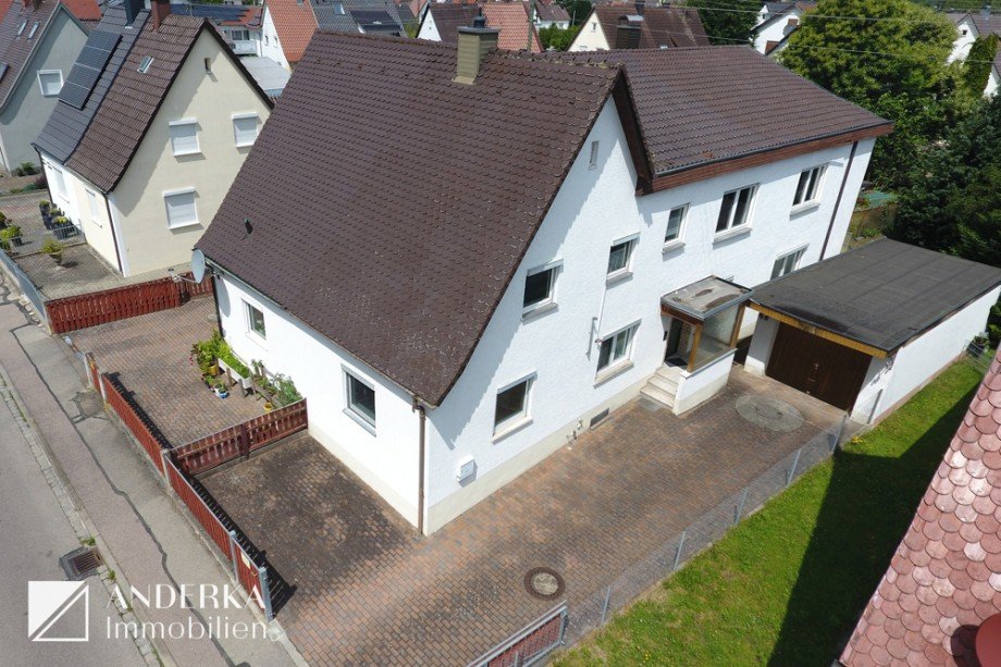 Au�enansicht Doppelhaush�lfte G�nzburg