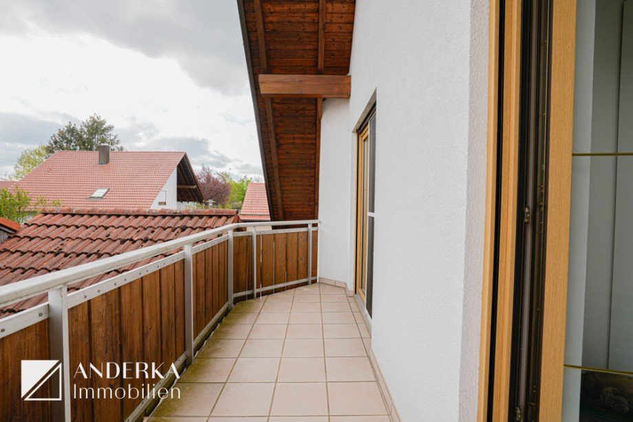 Balkon Doppelhaush�lfte Bibertal / Opferstetten