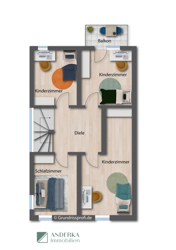 Obergeschoss Einfamilienhaus Ichenhausen