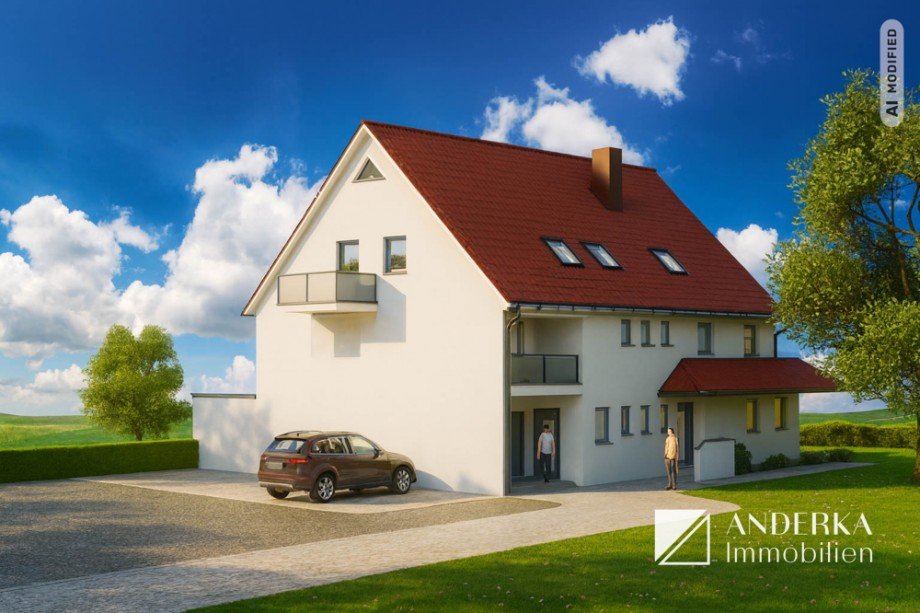 Au�envisualisierung Etagenwohnung Haunsheim