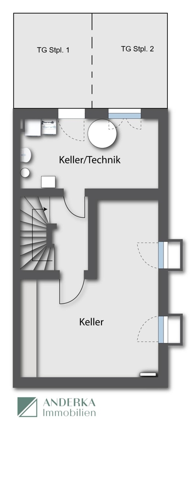 Keller Reihenendhaus Leipheim