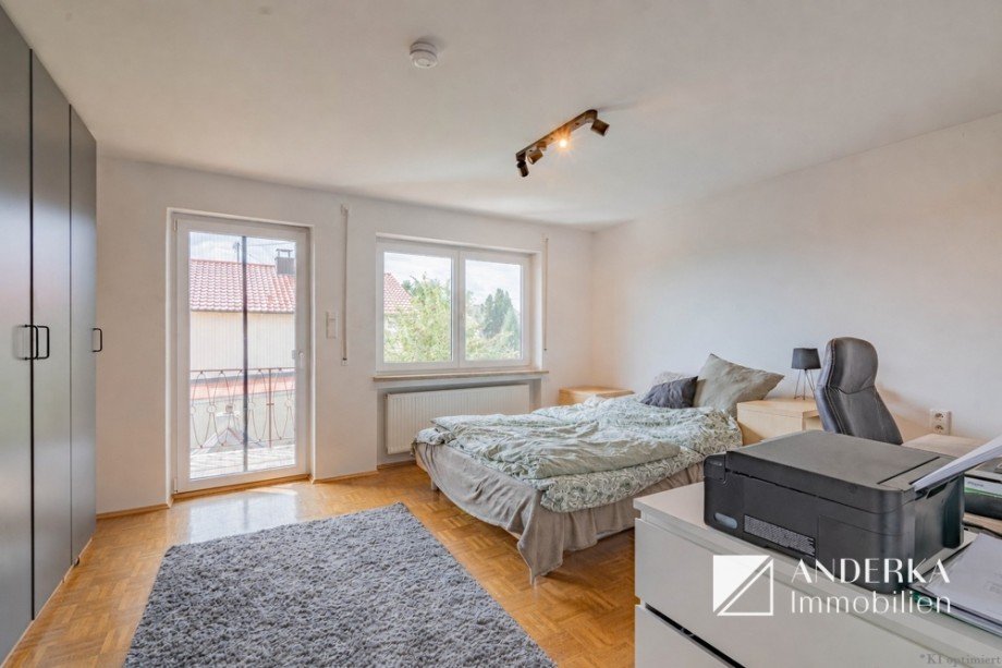 Schlafzimmer Etagenwohnung Burgau
