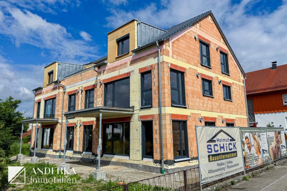 Bautenstand August 2025 Dachgeschosswohnung Dietenheim