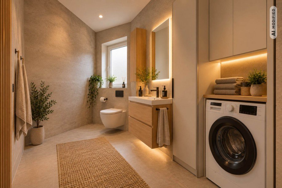 m�gliche Visualisierung Badezimmer Erdgeschosswohnung Haunsheim