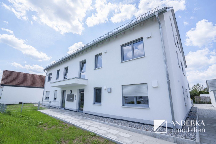 Au�enansicht Etagenwohnung Ichenhausen
