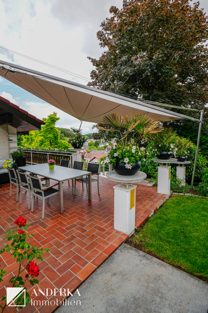 Terrasse/Ausblick Einfamilienhaus G�nzburg / Reisensburg