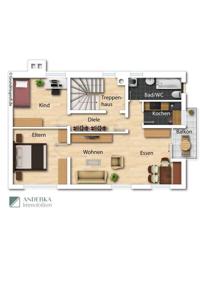 1. Obergeschoss Mehrfamilienhaus G�nzburg