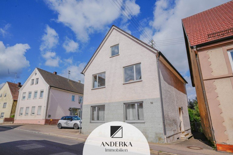  Ichenhausen Einfamilienhaus Sanieren, gestalten, wohlf�hlen - Ihr neues Zuhause mit gro�z�gigem Garten in Ichenhausen!