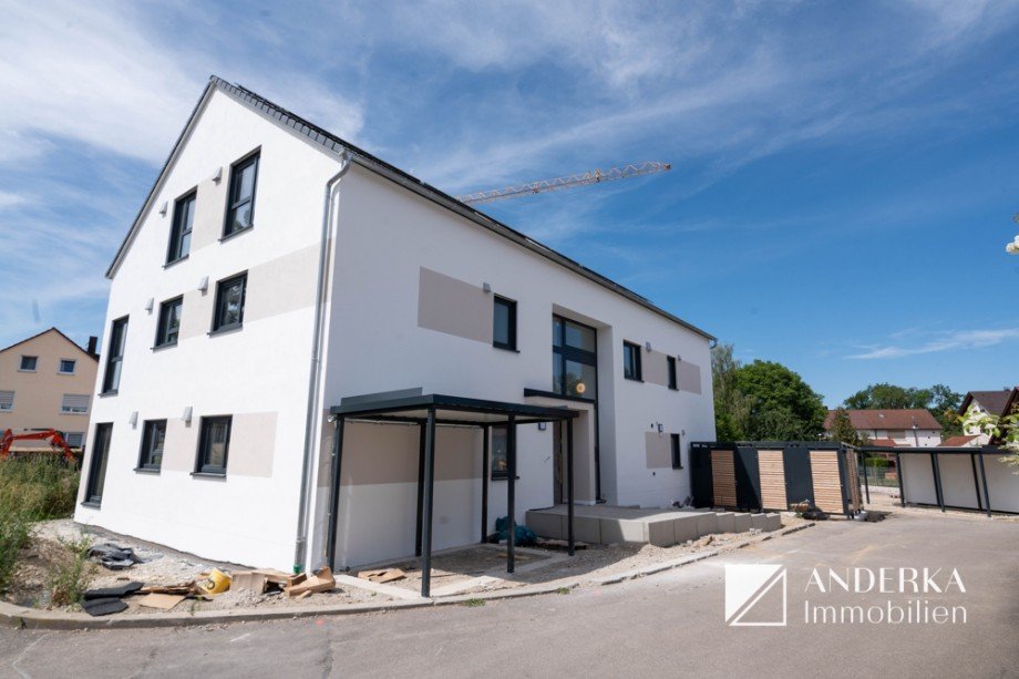 Ansicht Dachgeschosswohnung Dietenheim