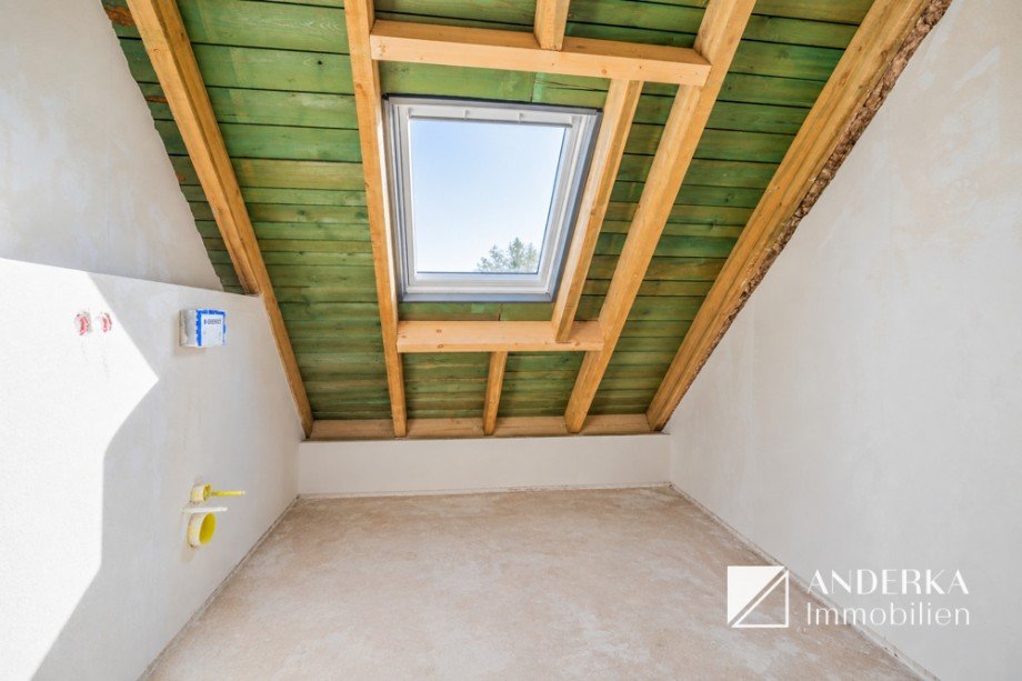 Baufortschritt Badezimmer Dachgeschosswohnung Haunsheim